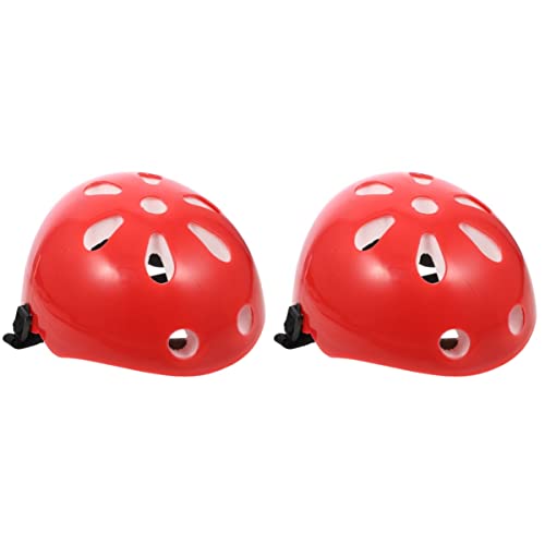 jojofuny 2 Piezas Casco El Plastico Equipo De Protección Ligero Bebé