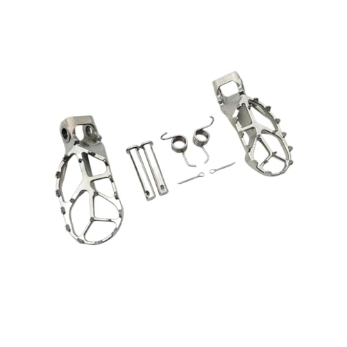 Repose-pieds avant robustes en inox durable pour moto SX50 et SX65