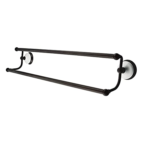 Kingston Brass BA1113ORB Victorian 24-Inch Dual Towel-Bar, Oil Rubbed Bronze