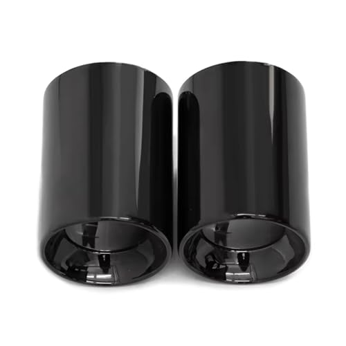 Tubo de escape para coche X1 F48: embellecedor negro para lucir un estilo urbano elegante