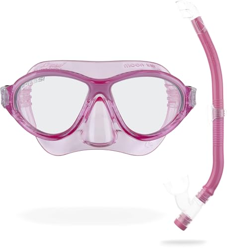 Kit de buceo infantil Cressi Moon para aprender snorkel en la piscina