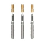 Dysdensa 3/8 Joints with Copper Sleeves (Set of 3), Quick - 3 Billiards Shaft Fitting Bundle (Set of 3)