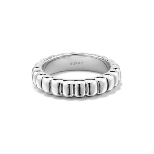 NOKMIT 14K Gold Filled Chunky Statement Rings for Women Cute