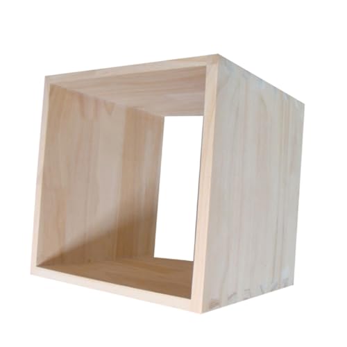 Boîte de rangement modulaire pour organiser un bureau encombré en bois stable