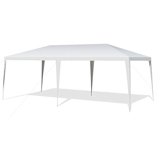 # Buona ventilazione all’aperto # Il design aperto della gazebo da Esterno 600 x 300 x 260 cm offre molto spazio per le attività all'aperto, consentendo di entrare e uscire facilmente e garantendo una buona ventilazione in ogni momento.