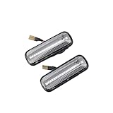 2Pcs Dynamic new LED Side Marker Lights Fit for Honda Civic EK 2/3/4dr Ballade CRV Prelude 95-99 Turn Signal Indicator Car Accessories(Dynamic Crystal)