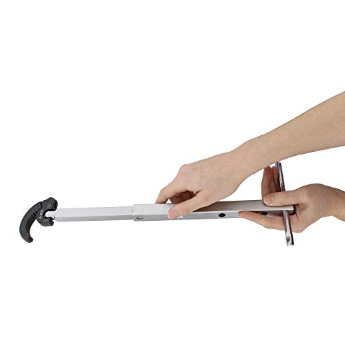 ABN Large Basin Wrench Extendable Faucet Installation Tool, Telescoping Plumbers Under Sink Telescopic 3/4 to 1-7/8
