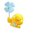 KIMISS Car Perfume Vent Clip, Car Air Fresheners Enamel Auto Fragrance Air Freshener, Aromatherapy Accessory with Cute Cartoon Design (Yellow Duck) #4