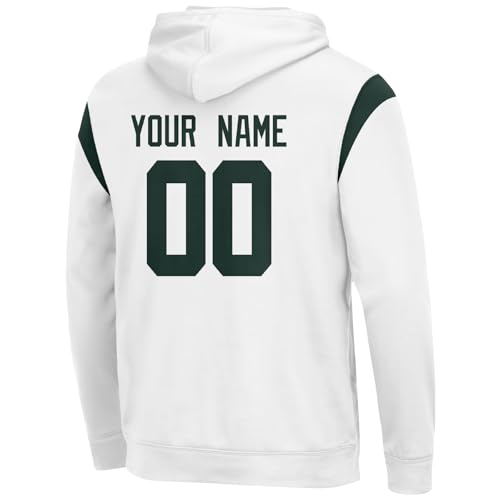 Hoodie White Sweatshirt for Men Custom Name and Number Gifts3