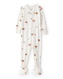 Carter's Neutral PurelySoft Long-Sleeve 2-Way Zip Pajamas, Fall House, 18M