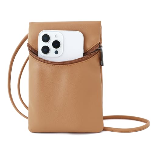 Image of Small Crossbody Women Cell Phone Purse Wallet Bag With Shoulder Strap