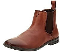 Hush Puppies Men's Chelsea Boots, Tan Burnish, UK 8.5/US 9.5