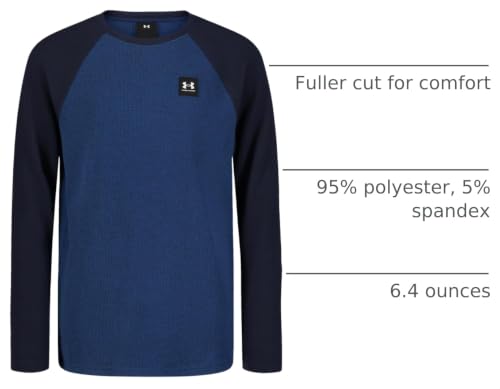 Image of Under Armour Boys' Long Sleeve Thermal Knit Shirt, Outdoor Collection