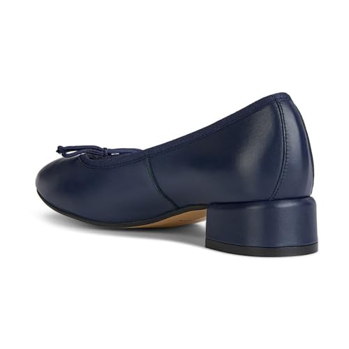 Image of Geox Cpiuma22 Ballerina Flat (Toddler /Little Kid /Big Kid),Black,39 M - 6 Yth