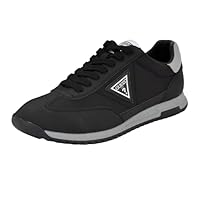 Guess Men's GOBERT Sneaker, Black/Grey 001, 8.5