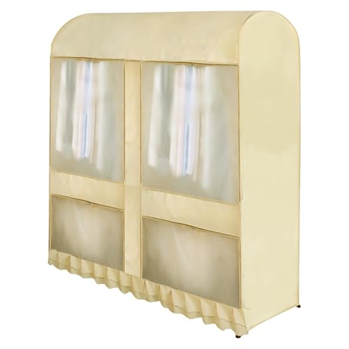 JSFYJZYZ Fundas Ropa Armario Perchero Grande