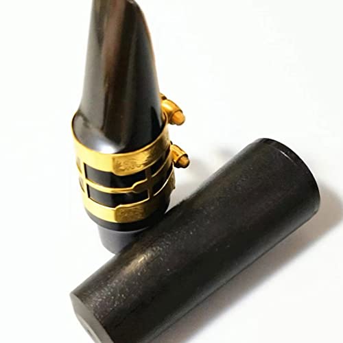 MILISTEN 1 Pair Alto Sax Mouthpiece Ligature Double Screws Ligature Brass Lacquered Brass Alto Saxophone Ligature for Saxophone Accessories - Image 4