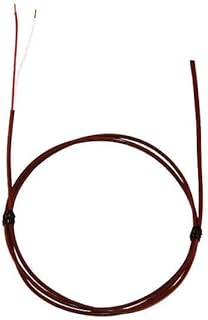 Digi-Sense Type J Hermetically Sealed Tip Insulated Thermocouple, 10ft L, 24 Awg