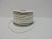 24 yards, 4mm Faux Pearl Plastic Beads on a String Craft Roll (Choose from 4 colors) (White)