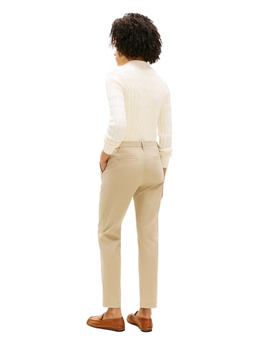 Image of Tommy Hilfiger Women's Twill Slim Chino Pants with Stretch Mid Rise Ankle Pants
