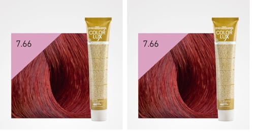 COLOR GOLD 7.66 RUBIO ROJO INTENSO 100ML (Paquete de 2)