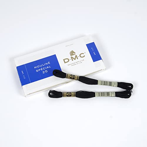 Dmc 117-310 6-Strand Embroidery Cotton Floss thumb #2