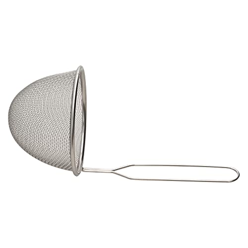 Mimo Style Coador para Massas de Aço Inoxidável 18cm. Perfeito Para Coar, Peneirar, Filtrar e Drenar