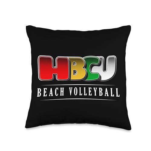 HBCU Volleyball Alumni Black History Throw Pillow