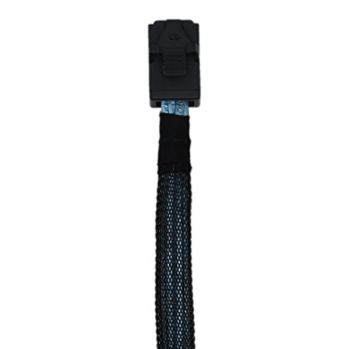YIWENTEC Internal HD Mini SAS (SFF-8643 Host) to 4X SATA (Target) Hard Drive Cable (100CM) (H0107)