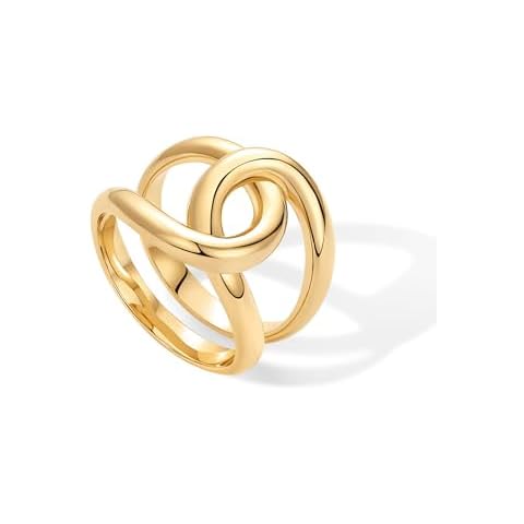 PAVOI 14K Gold Plated Chunky Ring Cover