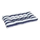 Photo Gallery maphissus cuscino per panca da esterno a righe con cravatte, 104 cm, impermeabile, spesso, trapuntato, per mobili da patio Photo Gallery maphissus cuscino per panca da esterno a righe con cravatte, 104 cm, impermeabile, spesso, trapuntato, per mobili da patio