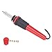 EVGATSAUTO 40W Electric Soldering Iron Set, Wood Burning Pen Engraving Carving Pyrography Tool with Multiple Tips, DIY Creation for Gourd, Wood, and Leather (AC110V US-regulated plug)