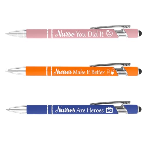 Image of ZuEiiDop Male Nurse Ballpoint Pen Gifts for Men Nurses Week Graduation Gift for Nursing Student School Nurse Thank You Appreciation Gifts Christmas Valentines Retirement Birthday Gift for Nurses Male