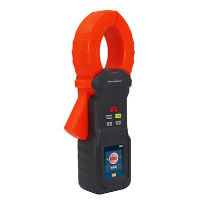 Digital Ground Resistance Tester with Clamp Resistance Range 0.00Ω-2000Ω Three-Four-Wire Method Range 0.00Ω-30kΩ Ground Resistance Test, Loop Resistance Test, AC Current Test, AC Voltage Test