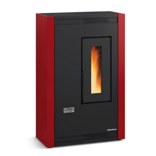 STUFA PELLET KW 4,7 LUISELLA BORDEAUX NORDICA EXTRAFLAME