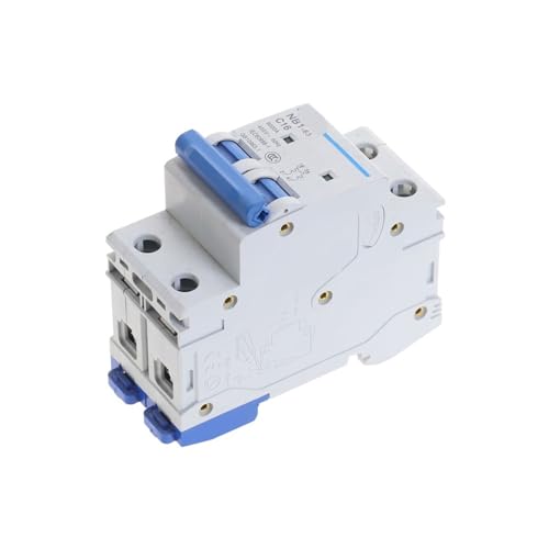 Disjoncteur MCB Type C 2 pôles 60Amp 400V pour tableau