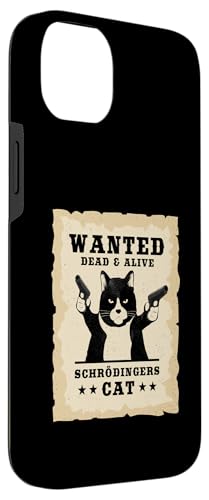 Chat de Schrödinger Paradoxe Mécanique quantique Idée cadeau Coque pour iPhone 14 Plus – vue 3
