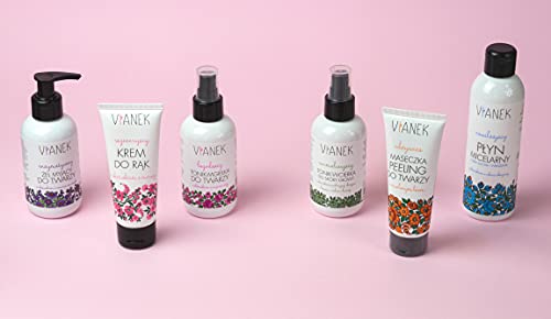 VIANEK Kalmerende toner & gezichtsspray. Gezichtswater voor mannen & vrouwen. Gezicht tonic voor de gevoelige huid… - Afbeelding 8