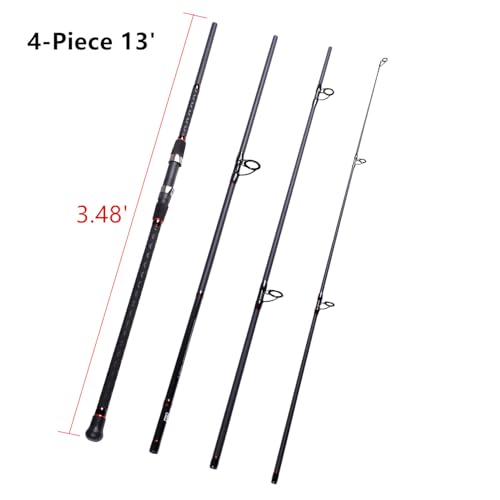 Fiblink Surf Spinning Fishing Rod 2-Piece/4-Piece Graphite Travel Fishing Rod - Image 3