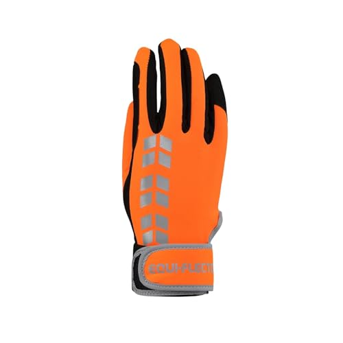 EQUI-FLECTOR Riding Gloves - Yellow / XS - 3