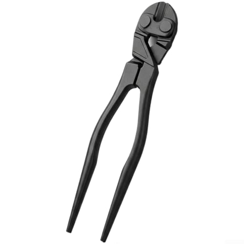 Cortador de pernos de 9 pulgadas, tijeras industriales de acero al cromo vanadio, cortador lateral de 23 cm para alambre de cobre y pasadores de metal