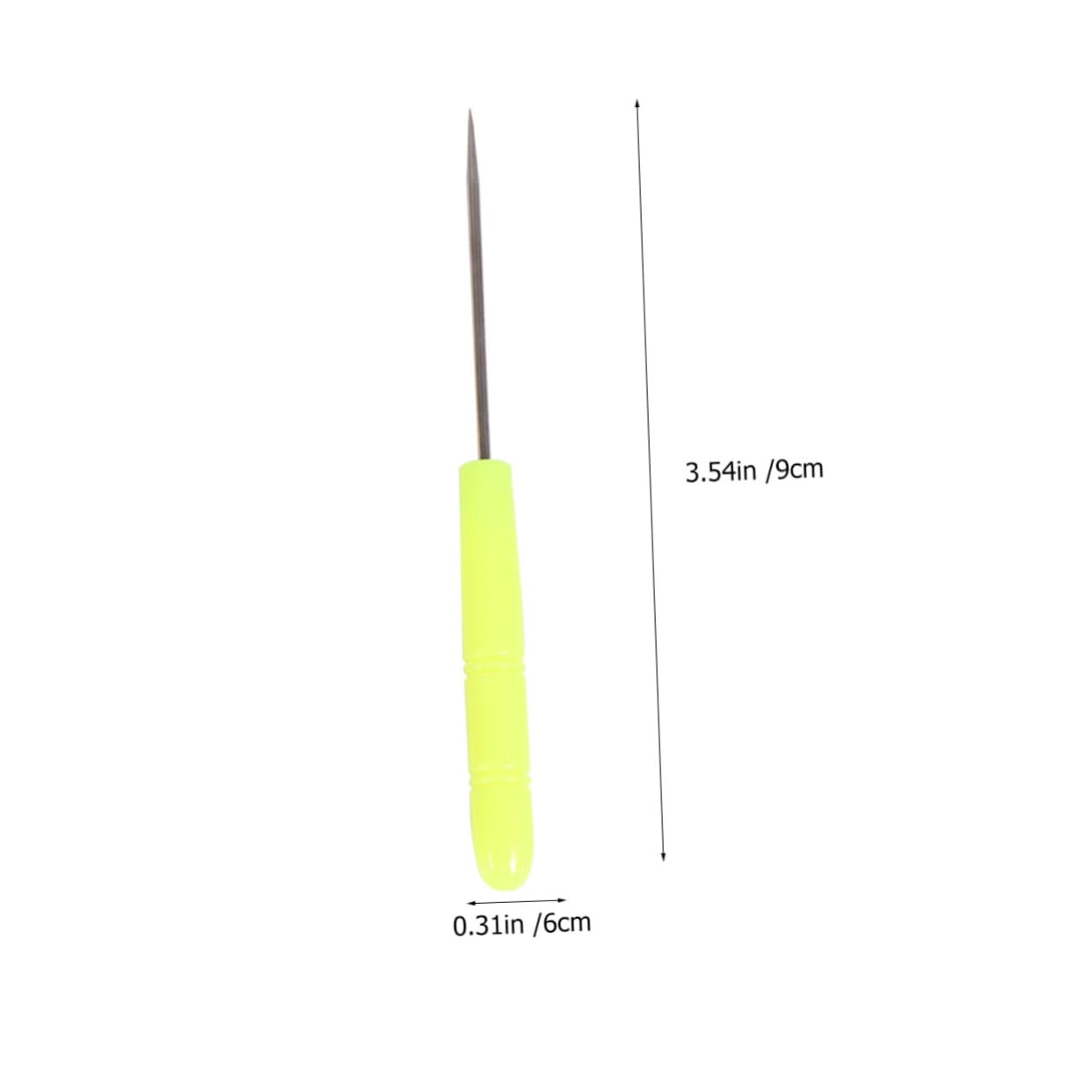 OSALADI 6PCS Crochet Kit with Copper Handle Steel Needles for Wig Implant Doll Hair Extension Random Color Crochet Hook for DIY Hair Projects Random Color