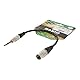 Sommer Cable Basic+ 90cm Audioadapter XLR Stecker 3-pinl auf 1x Klinke 6,3mm Stecker 3-pol Patch Pedal Instrument Kurzkabel 0,9m - HBP-XM6S-0090