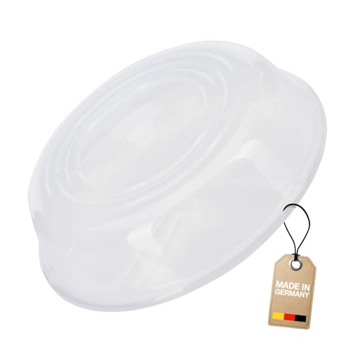 Westmark Tapa para platos en microondas, Redonda, ø aprox. 25 cm, Altura aprox. 6,3 cm, Plástico, Color: transparente, 22452270
