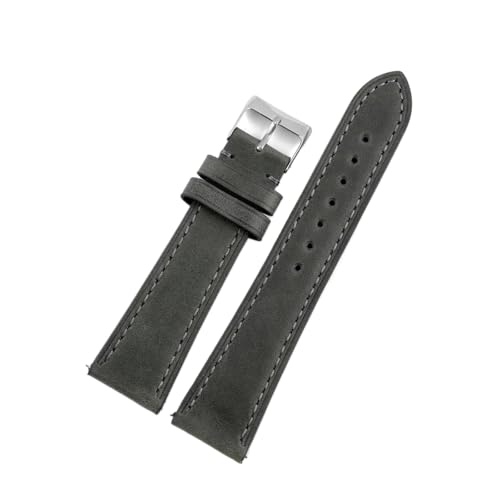EDVENA 時計バンド クイックリリース ウォッチバンド 18mm 19mm 20mm 22mm メンズ レディース ウォッチストラップ 交換ベルト(Gray,19mm,L-130 90mm)