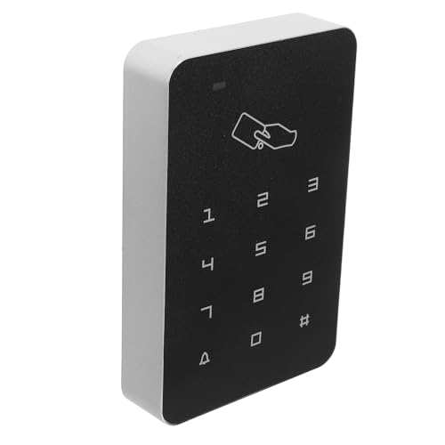 Hohopeti Sistema de Control de Acceso Inteligente Negro Lector de Tarjetas Teclado Digital para Viviendas Apartamentos y Fábricas de Seguridad