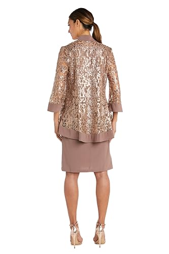 Image of R&M Richards Women's The Opulence Jacket Dress