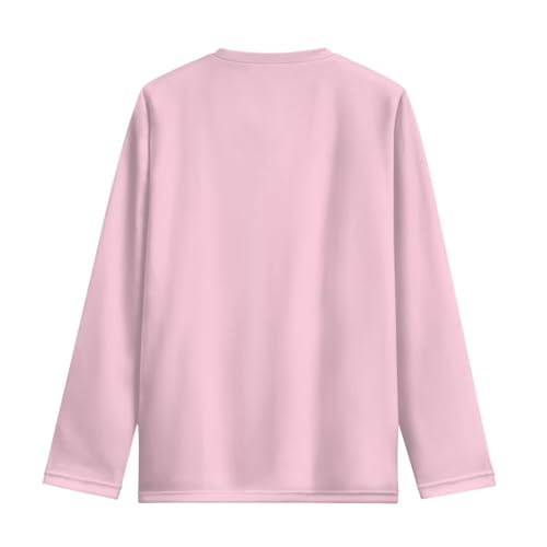 Image of Kids Long Sleeve Shirts for Girls 3-16 Year Old Cute Clothes for Teen Girls Casual Workout Tops