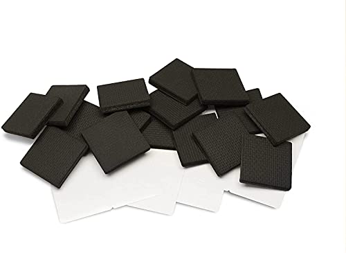 Gorillapads Non-Slip Furniture Pads/Floor Grippers (Set Of 16 Grips) 2 Inch Square Floor Protectors For Under Furniture, Black, Cb142-16 #TOP4