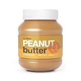 GymBeam Burro di Arachidi Naturale Cremoso, Senza Zucchero, Ad Alto Contenuto Proteico, 100% arachidi tostate, Ottima Fonte di Grassi Sani (340 g (1er pack), Croccante)